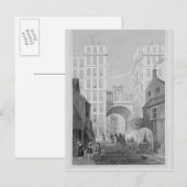 Die Regent Bridge, Edinburgh Postkarte (Vorne/Hinten)