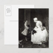 Die Regierung, 1739 Postkarte (Vorne/Hinten)