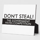 Die Regierung hasst den Wettbewerb nicht Fotoplatte (Seite)