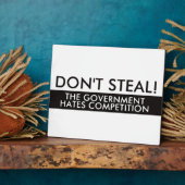 Die Regierung hasst den Wettbewerb nicht Fotoplatte (Seite)