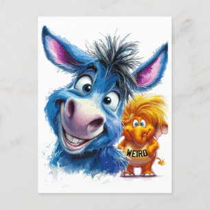 Die Regierung ist komisch, per Tim Walz Postkarte