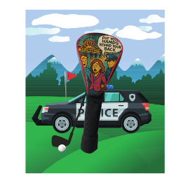 Die Regierung legt dir die Hände zurück Golf Headcover