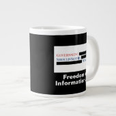 Die Regierung sollte die FOIA nicht ersetzen Jumbo-Tasse (Vorderseite Rechts)