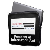 Die Regierung sollte die FOIA nicht ersetzen Laptopschutzhülle (Vorderseite Links)