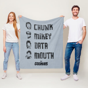 Die Regierungen Chunk, Mikey, Data, Mund Fleecedecke