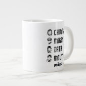 Die Regierungen | Chunk, Mikey, Data, Mund Jumbo-Tasse (Vorderseite Rechts)