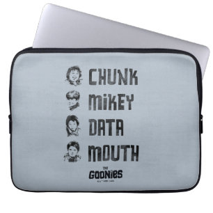 Die Regierungen   Chunk, Mikey, Data, Mund Laptopschutzhülle