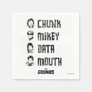 Die Regierungen Chunk, Mikey, Data, Mund Serviette
