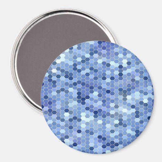 Die regnerische Kopfsteinpflasterstraße...... Magnet (Vorderseite/Rückseite)