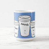 Die Regulars der Amanda Lexie Coffee Cups Tasse (Mittel)
