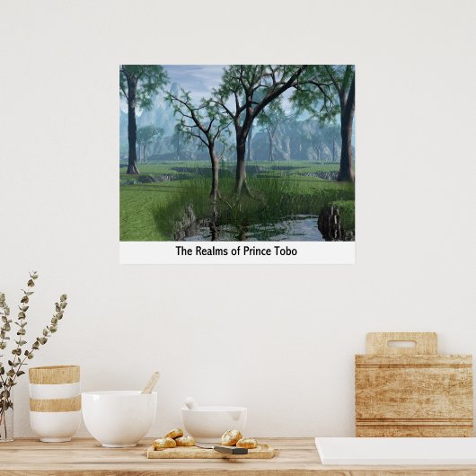 Die Reiche des Prinzen Tobo Poster (Küche)