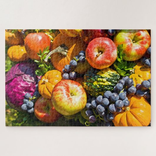 Die reichen Früchte und Gemüse Puzzle (Horizontal)