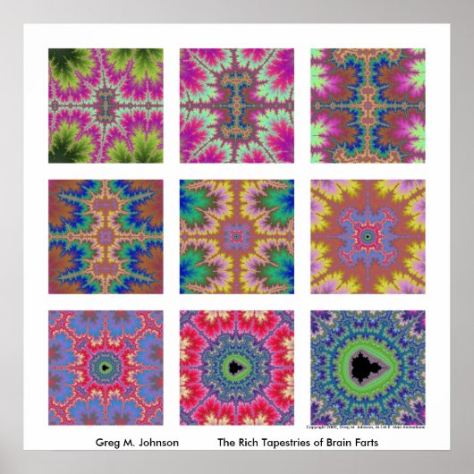 Die reichen Tapisserien der Furzen des Gehirns Poster (Vorne)