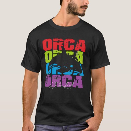 Die Reichen werden von den Orca gefressen T-Shirt (Vorderseite)