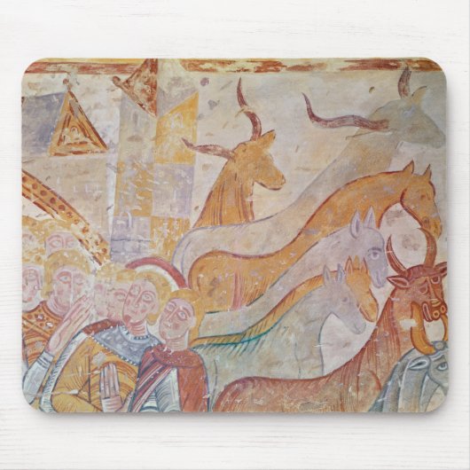 Die Reinigung des Tempels Mousepad (Vorne)