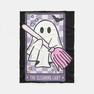Die Reinigungskraft der Lady Tarot Card Halloween Fleecedecke