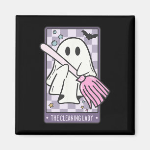 Die Reinigungskraft der Lady Tarot Card Halloween Magnet