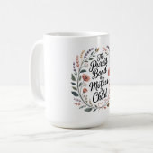 Die reinste Bindung ist die zwischen Mutter und Ki Kaffeetasse (Vorderseite Links)