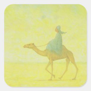 Die Reise 1993 Quadratischer Aufkleber