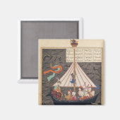 Die Reise Alexanders des Großen Magnet (Vorderseite/Rückseite)