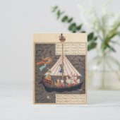 Die Reise Alexanders des Großen Postkarte (Stehend Vorderseite)