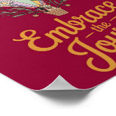 Die Reise annehmen Poster (Ecke)