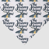 Die Reise beginnt jetzt Seidenpapier (Detail)