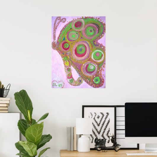 die Reise beginnt Poster (Heimbüro)