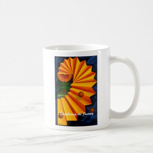 Die Reise dechiffrieren - Tasse (Rechts)