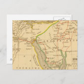 Die Reise der Israeliten in die ägyptische Welt Postkarte (Vorne/Hinten)