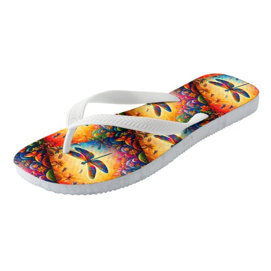 Die Reise der Libellen Badesandalen (Schrägansicht)