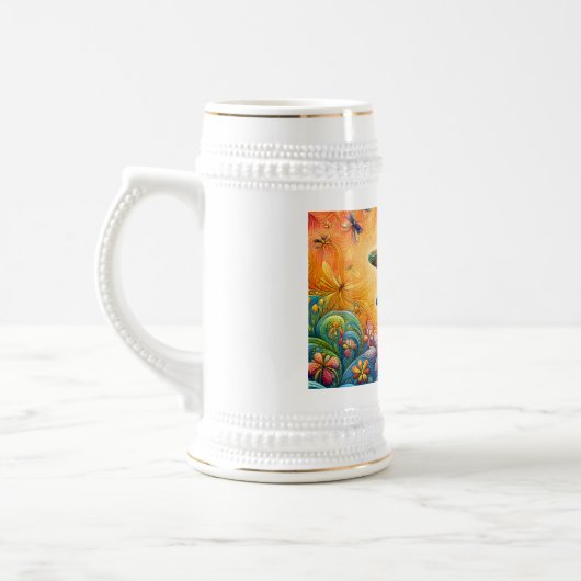 Die Reise der Libellen Bierglas (Links)