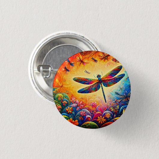 Die Reise der Libellen Button (Vorne & Hinten)