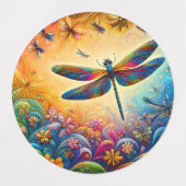 Die Reise der Libellen Etiketten (Design 1)