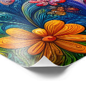 Die Reise der Libellen Fotodruck (Ecke)