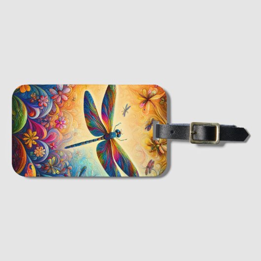 Die Reise der Libellen Gepäckanhänger (Vorderseite (Horizontal))