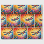 Die Reise der Libellen Geschenkpapier (Flach)