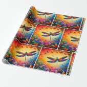 Die Reise der Libellen Geschenkpapier (Ungerollt)