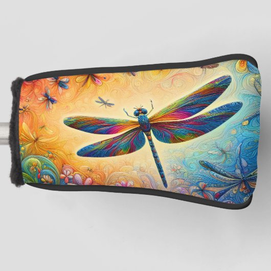 Die Reise der Libellen Golf Headcover (Vorderseite)