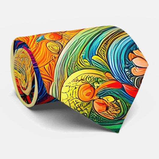 Die Reise der Libellen Krawatte (Gerollt)