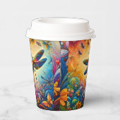 Die Reise der Libellen Pappbecher (Rechts)