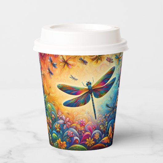 Die Reise der Libellen Pappbecher (Vorderseite)