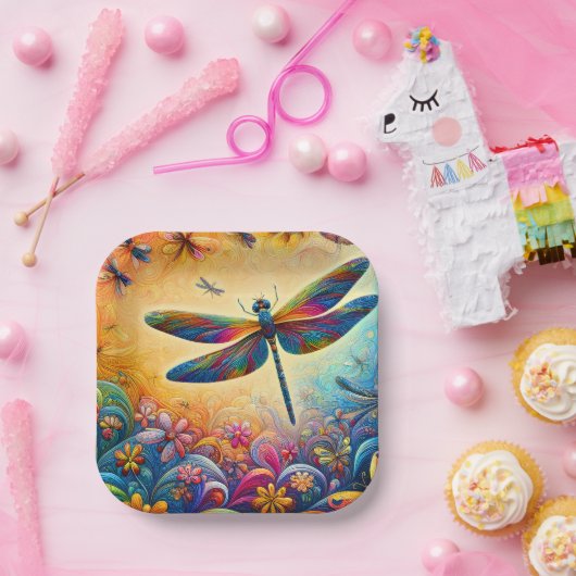 Die Reise der Libellen Pappteller (Party)