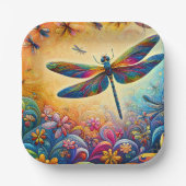 Die Reise der Libellen Pappteller (Vorderseite)