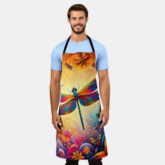 Die Reise der Libellen Schürze (Getragen)