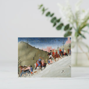 Die Reise der Magi Feiertagspostkarte