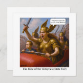 Die Reise der Valkyries (Staat Messe) Einladung (Vorne/Hinten)