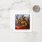 Die Reise der Valkyries (Staat Messe) Mitteilungskarte (Vorderseite/Rückseite Beispiel)