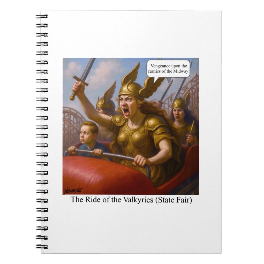 Die Reise der Valkyries (Staat Messe) Notizblock (Vorderseite)