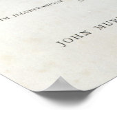 Die Reise des Beagle Poster (Ecke)